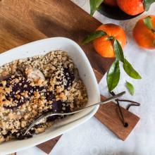 Beetroot and Fennel Crumble