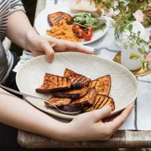 Harissa Aubergines