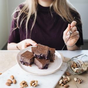 Black forest vegan cheesecake