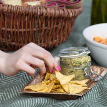 Avacado Mint Hummus