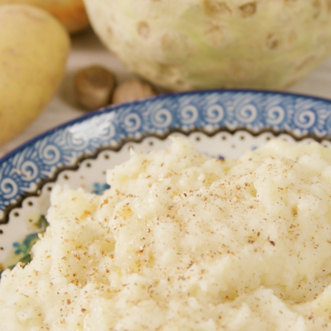 Celeriac mash with truffle