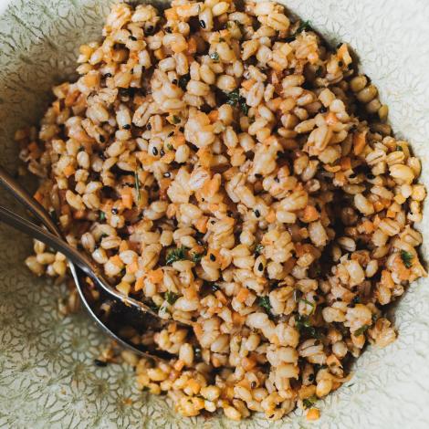 Barley Salad with Parsnips and Carrots